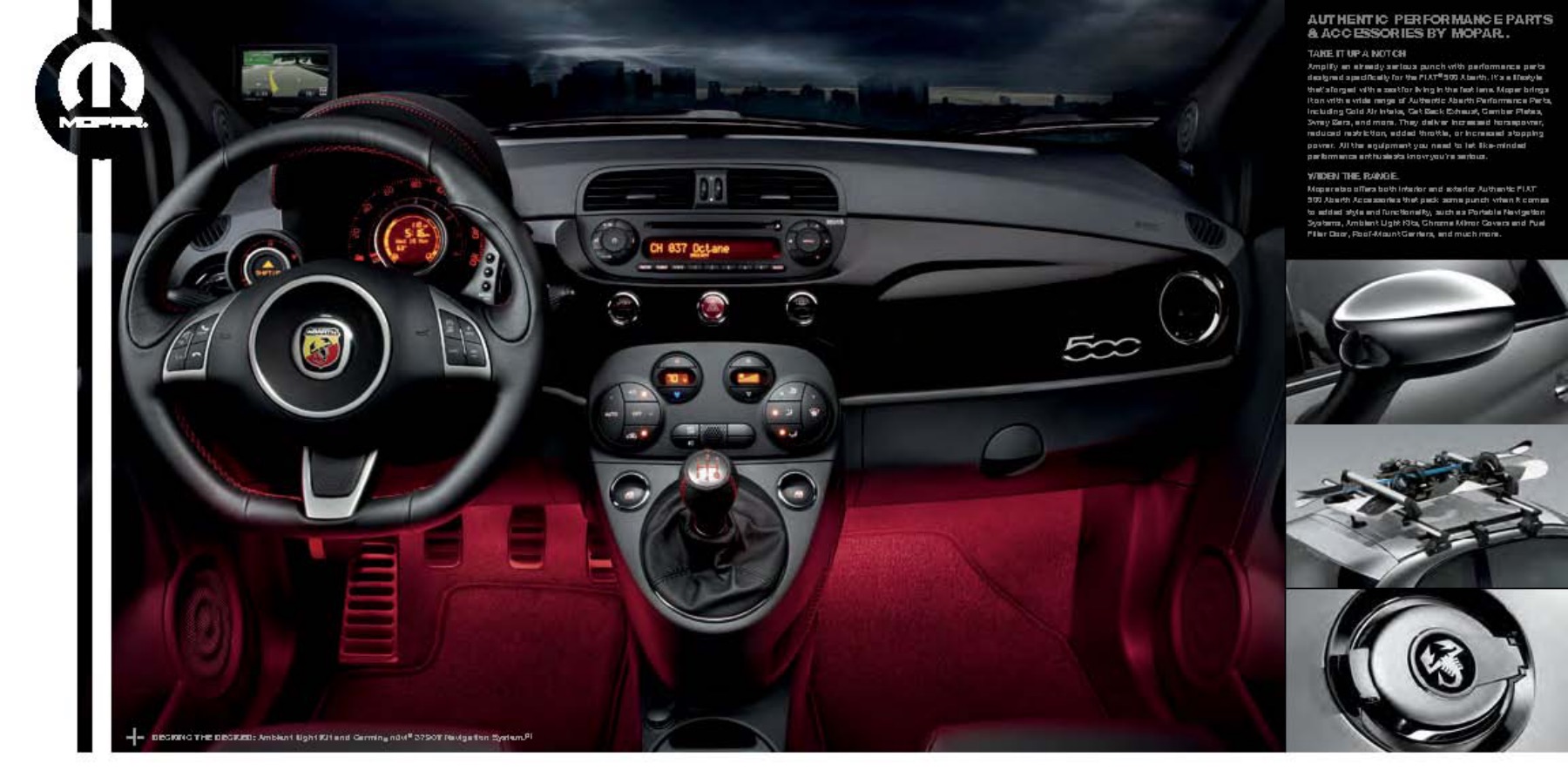 2012 Fiat 500 Abarth Brochure Page 22